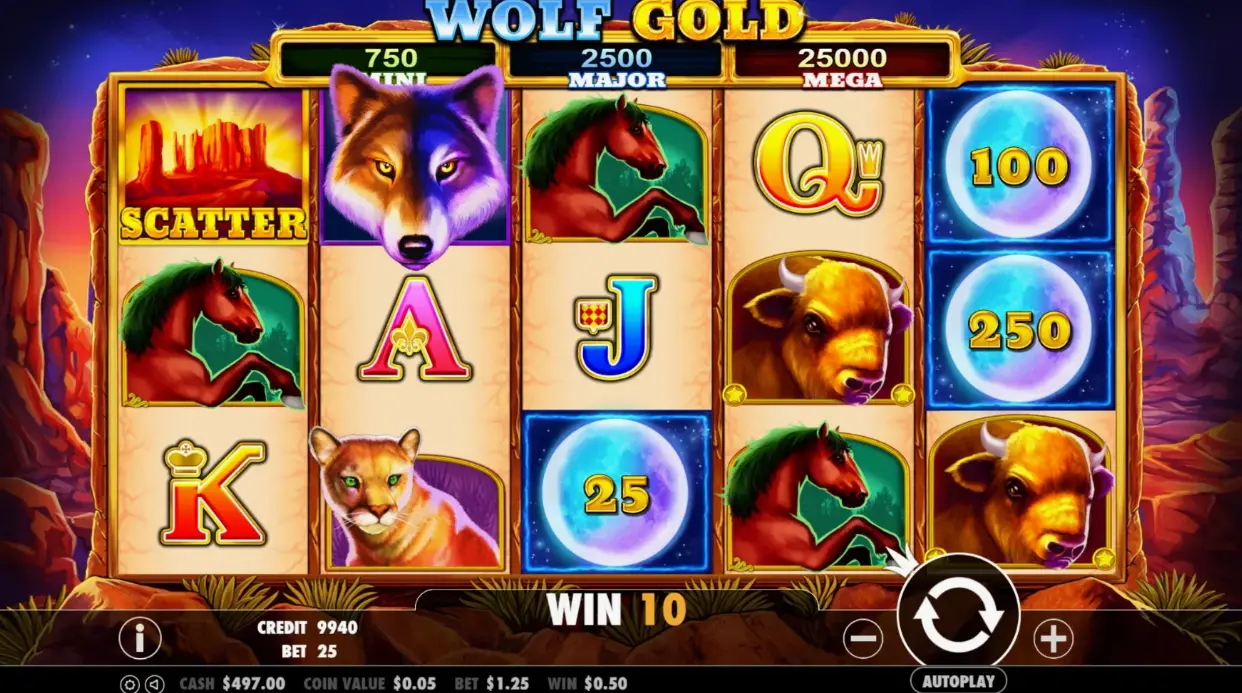 Demo Version Wolf Gold