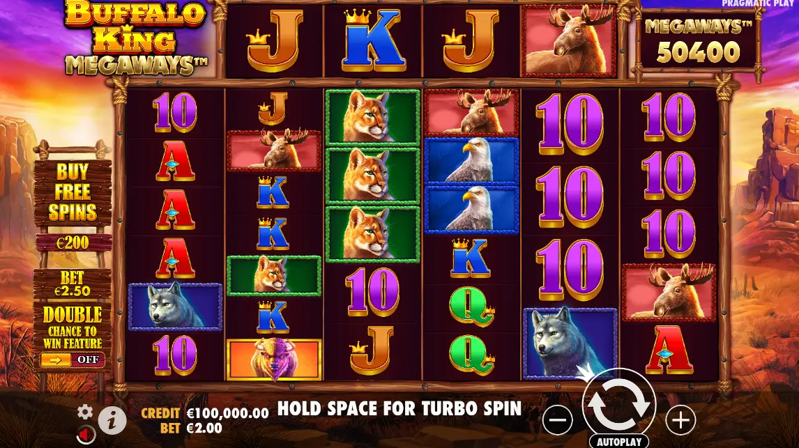 Free Mode Buffalo King Megaways