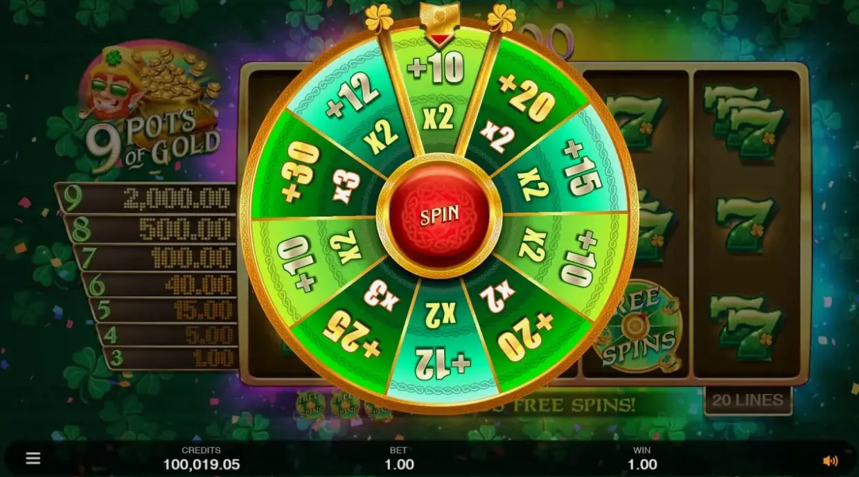 How to Play 9 Pots Of Gold