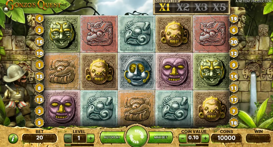 How to Play Gonzo's Quest