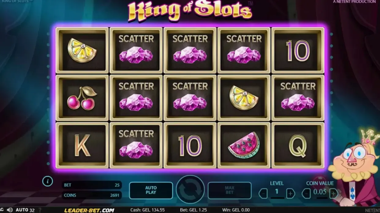 How to Play King of Slots