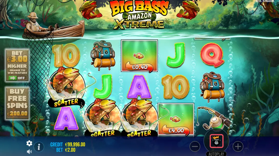 How to Start the Game Big Bass Amazon Xtreme