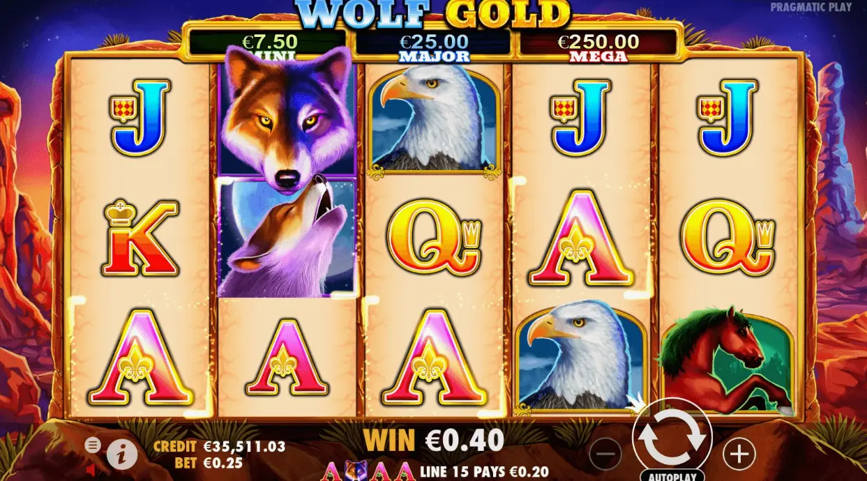 How to Start the Game Wolf Gold