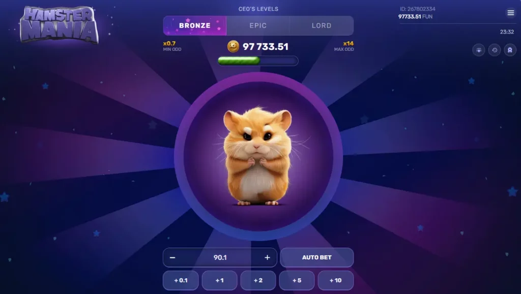 Hamster Mania Bronze Mode