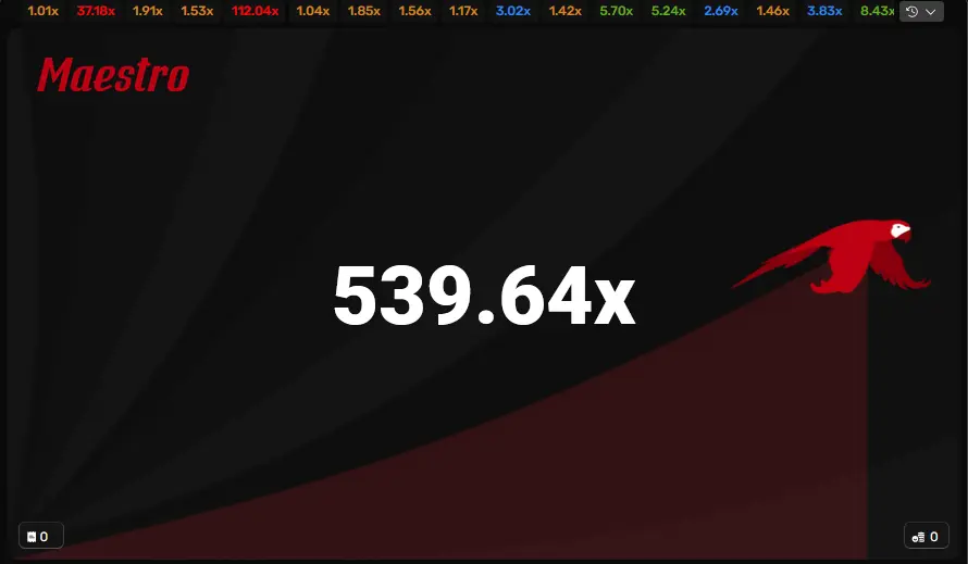 Record odds in Maestro
