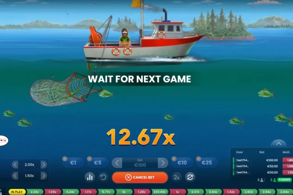 Big Bass Crash Gameplay