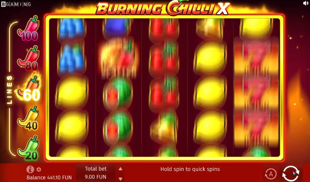 Burning Chilli X Gameplay