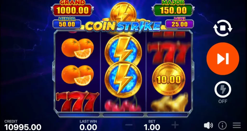 Coin Strike Hold and Win Gameplay