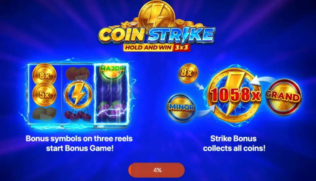 Coin Strike Hold and Win Loading