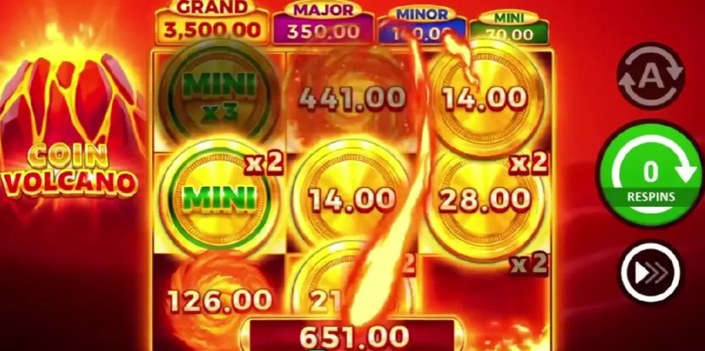 Coin Volcano Win