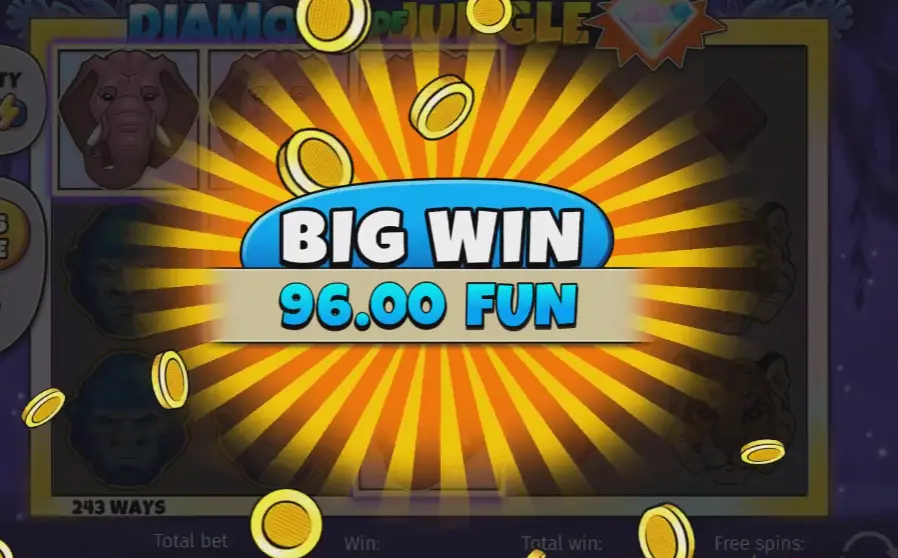 Diamond of Jungle Win
