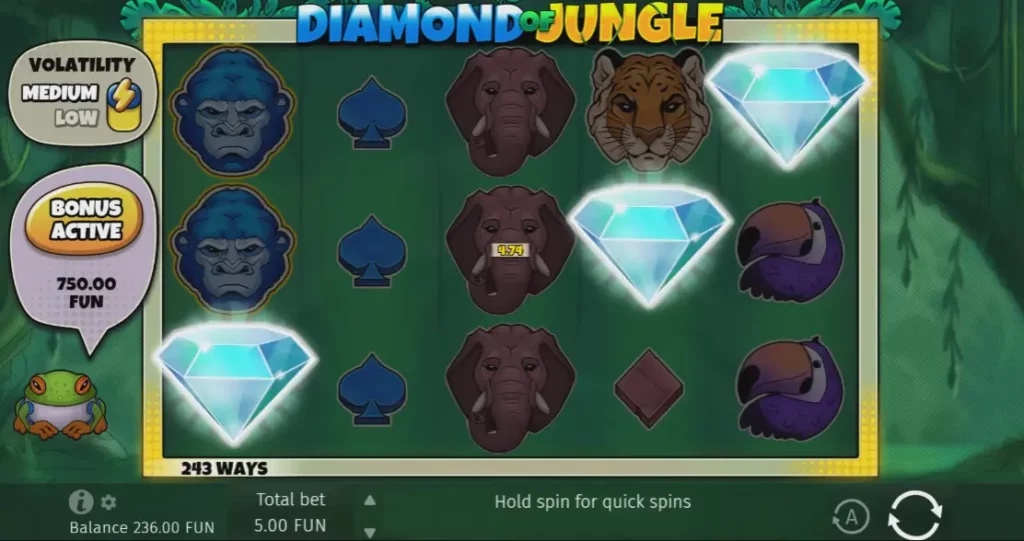 Diamond of Jungle slot
