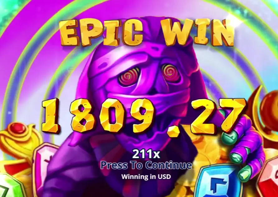 Mummyland Treasures Epic Win