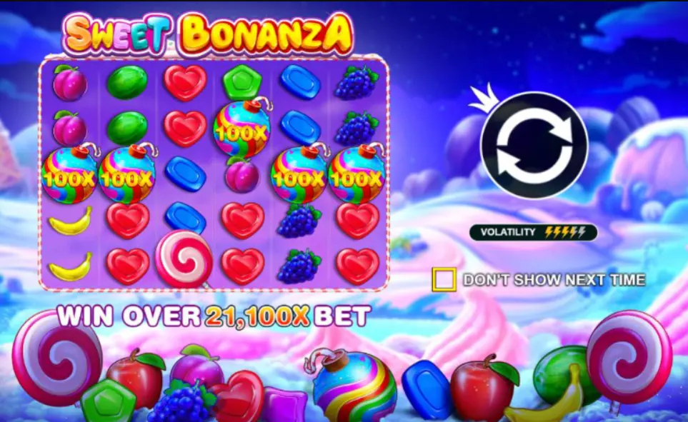 Sweet Bonanza Gameplay
