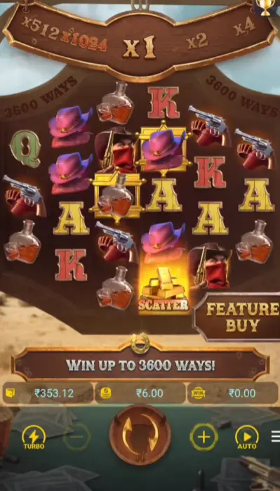 Wild Bounty Showdown Scatter