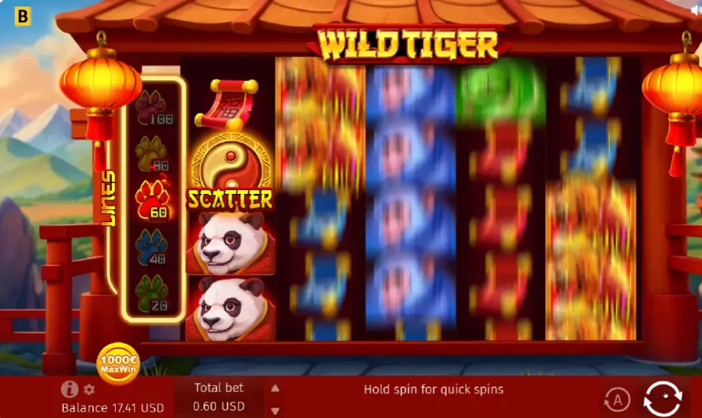 Wild Tiger Spin
